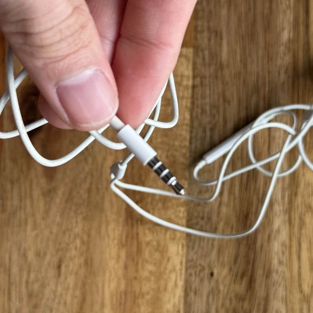 OEM‎ Apple Earbuds Genuine 3.5mm Plug Earphones Wired EarPods iPhone iPod iPad